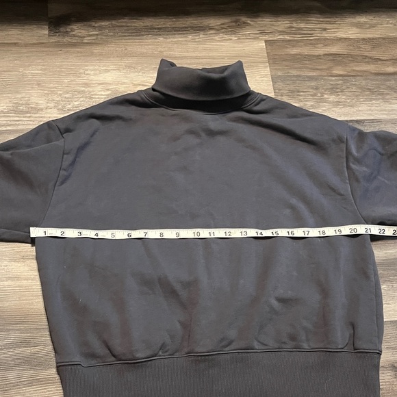 Calia Women's Black Turtleneck Sweatshirt - Picture 2 of 3